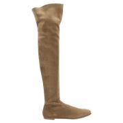 Pre-owned Leather boots Gianvito Rossi Pre-owned , Brown , Dames