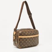 Pre-owned Canvas louis-vuitton-bags Louis Vuitton Vintage , Brown , Da...