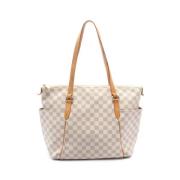 Pre-owned Leather louis-vuitton-bags Louis Vuitton Vintage , White , D...