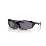 Sportieve zonnebril met uniek ontwerp Oakley , Black , Heren