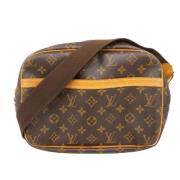 Pre-owned Canvas louis-vuitton-bags Louis Vuitton Vintage , Brown , Da...