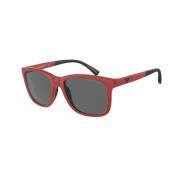 Stijlvolle zonnebrillencollectie Emporio Armani , Red , Unisex