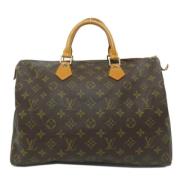 Pre-owned Canvas louis-vuitton-bags Louis Vuitton Vintage , Brown , Da...