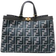 Pre-owned Canvas handbags Fendi Vintage , Black , Dames