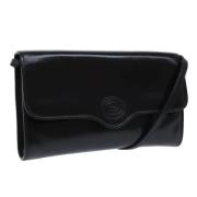 Pre-owned Leather gucci-bags Gucci Vintage , Black , Dames