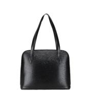 Pre-owned Leather louis-vuitton-bags Louis Vuitton Vintage , Black , D...