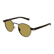 Stijlvolle Leren Schoudertas Saint Laurent , Yellow , Unisex