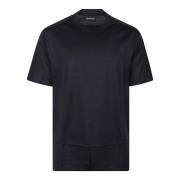 Logo Print T-shirt Emporio Armani , Blue , Heren