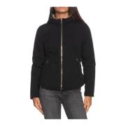 Korte softshell jas met capuchon YES ZEE , Black , Dames