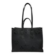 Pre-owned Canvas louis-vuitton-bags Louis Vuitton Vintage , Black , Da...