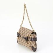 Pre-owned Canvas gucci-bags Gucci Vintage , Brown , Dames