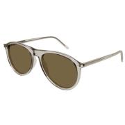 Elegante Leren Schoudertas Saint Laurent , Green , Unisex