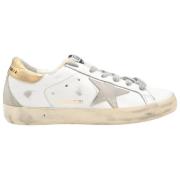 Shearling Beige/Ice/Gold Sneakers Golden Goose , White , Dames