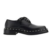 Rockstud Derby Schoenen Valentino Garavani , Black , Heren