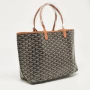 Pre-owned Canvas totes Goyard Vintage , Brown , Dames