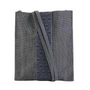 Pre-owned Canvas totes Hermès Vintage , Gray , Dames