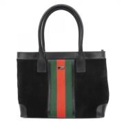 Pre-owned Leather gucci-bags Gucci Vintage , Black , Dames