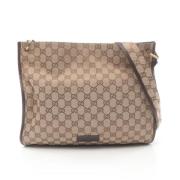 Pre-owned Leather gucci-bags Gucci Vintage , Brown , Dames