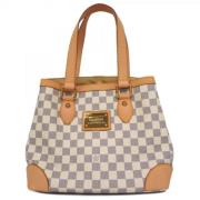 Pre-owned Fabric louis-vuitton-bags Louis Vuitton Vintage , White , Da...