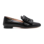 Leren loafers voor dames Bally , Black , Dames