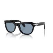 Stijlvolle zonnebril voor mannen Persol , Black , Unisex