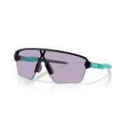 Sportieve zonnebril met uniek ontwerp Oakley , Black , Unisex