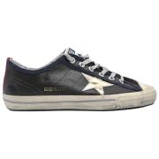 Donkerbruin Blauw Wit Ster Sneakers Golden Goose , Black , Heren