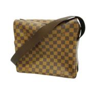 Pre-owned Canvas shoulder-bags Louis Vuitton Vintage , Brown , Dames