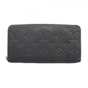 Pre-owned Fabric wallets Louis Vuitton Vintage , Black , Dames