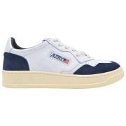 Sneakers Medalist Low Man Goat/Suede Autry , White , Heren