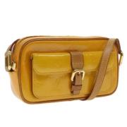 Pre-owned Leather louis-vuitton-bags Louis Vuitton Vintage , Yellow , ...