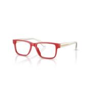 Vista Stijlvolle Zonnebril Versace , Red , Dames