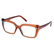 Stijlvolle Zwarte Zonnebril Tom Ford , Brown , Unisex