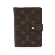 Pre-owned Canvas wallets Louis Vuitton Vintage , Brown , Dames