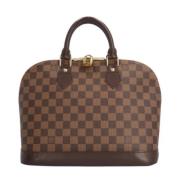 Pre-owned Canvas louis-vuitton-bags Louis Vuitton Vintage , Brown , Da...