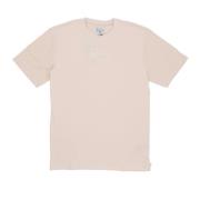 Essentiële Crew Neck Tee Shirt Karl Kani , Beige , Heren