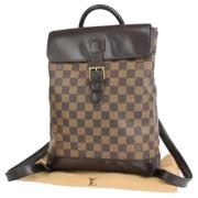 Pre-owned Canvas louis-vuitton-bags Louis Vuitton Vintage , Brown , Da...