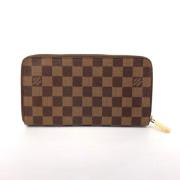 Pre-owned Canvas wallets Louis Vuitton Vintage , Brown , Dames