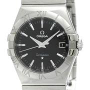 Pre-owned Glass watches Omega Vintage , Black , Heren