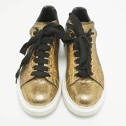 Pre-owned Leather sneakers Alexander McQueen Pre-owned , Yellow , Dame...