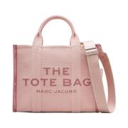 Deluxe Jacquard Tote Tas Marc Jacobs , Pink , Dames