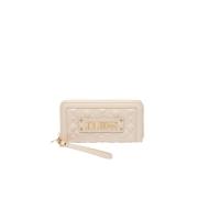 Ivoor Portemonnees voor Vrouwen Love Moschino , Beige , Dames