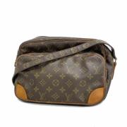 Pre-owned Fabric louis-vuitton-bags Louis Vuitton Vintage , Brown , Da...