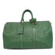 Pre-owned Fabric louis-vuitton-bags Louis Vuitton Vintage , Green , Da...