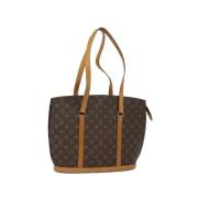 Pre-owned Canvas totes Louis Vuitton Vintage , Brown , Dames