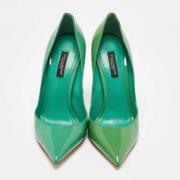 Pre-owned Fabric heels Dolce & Gabbana Pre-owned , Green , Dames