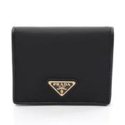 Pre-owned Fabric wallets Prada Vintage , Black , Dames