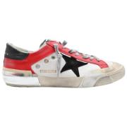 Super Star Nappa White Red Black Sneakers Golden Goose , Multicolor , ...