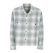 Lange mouw knoop shirt Misty Sage Carhartt Wip , Green , Dames