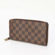 Pre-owned Canvas wallets Louis Vuitton Vintage , Brown , Heren